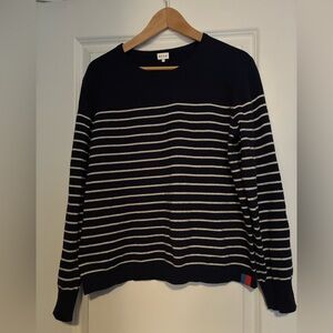 Kule 100% cashmere striped sweater